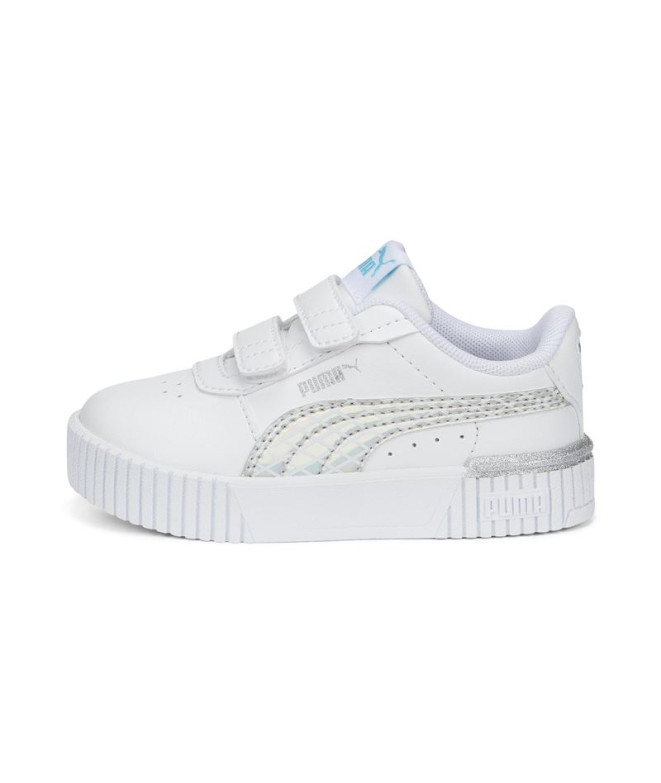 Zapatillas Puma Carina 2.0 Mermaid V Niña Blanco