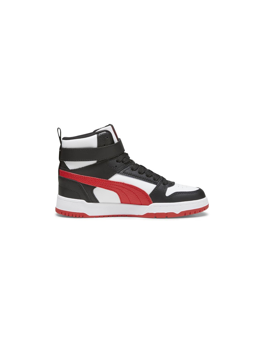 Zapatillas Puma Rbd Game Infantil Negro-Rojo