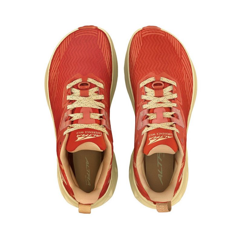 Zapatillas running mujer Altra experience wild (ROJO/NARANJA)