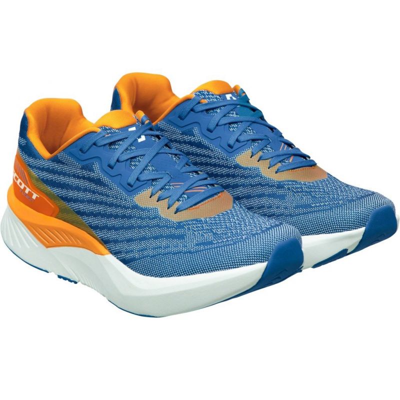 Zapatillas Scott Pursuit (azul tormenta/naranja brillante) hombre