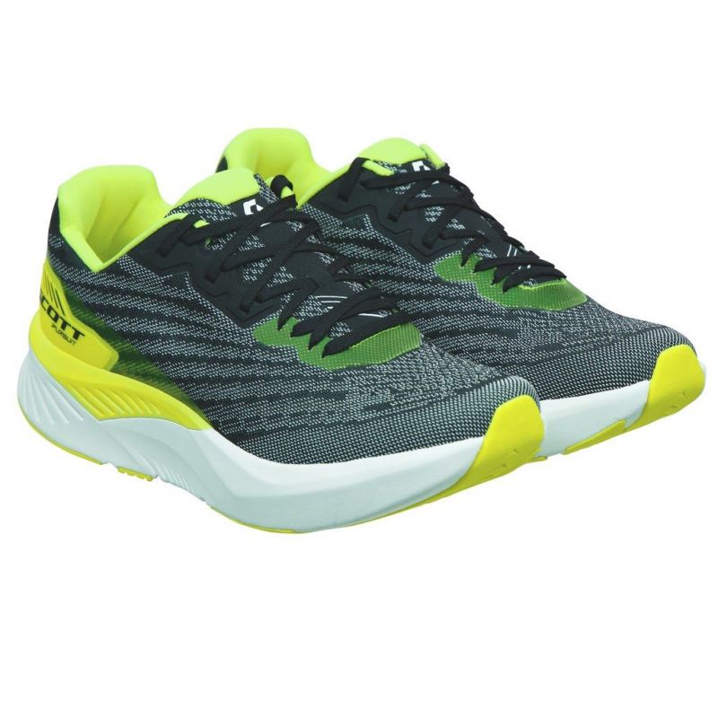 Zapatillas Scott Pursuit (negro/amarillo) hombre