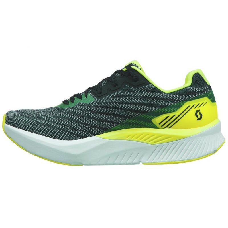 Zapatillas Scott Pursuit (negro/amarillo) hombre