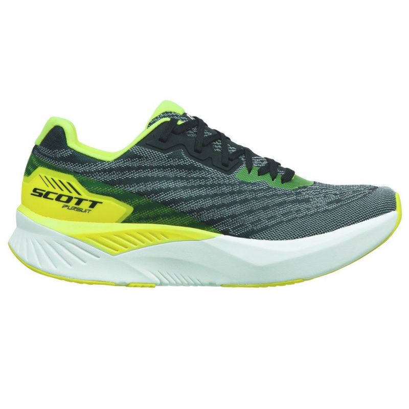 Zapatillas Scott Pursuit (negro/amarillo) hombre