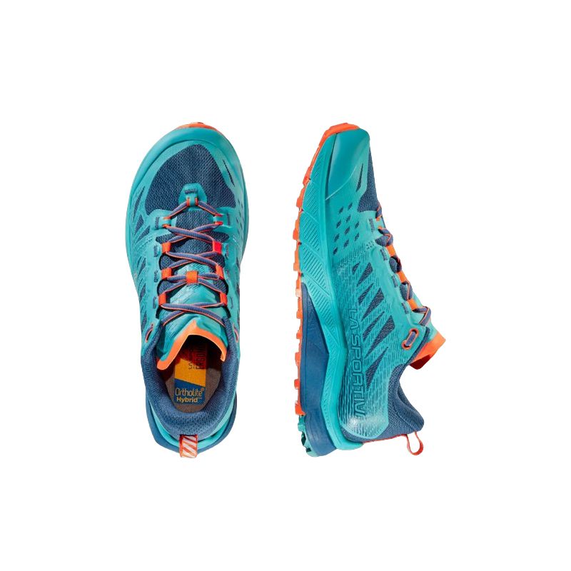 Zapatillas trail La Sportiva Jackal II Gore-Tex (Storm Blue/Lagoon) Mujer