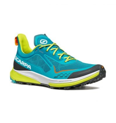 Zapatillas trail/running Scarpa Golden Gate Kima RT (Lake Blue Lime) hombre