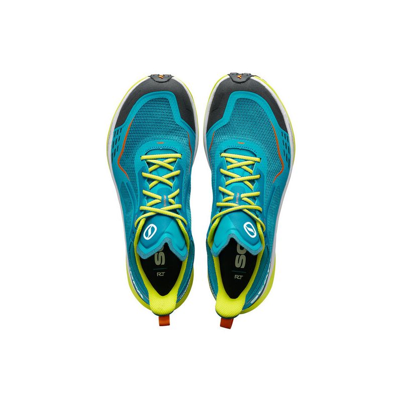 Zapatillas trail/running Scarpa Golden Gate Kima RT (Lake Blue Lime) hombre