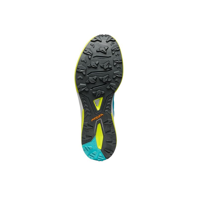 Zapatillas trail/running Scarpa Golden Gate Kima RT (Lake Blue Lime) hombre