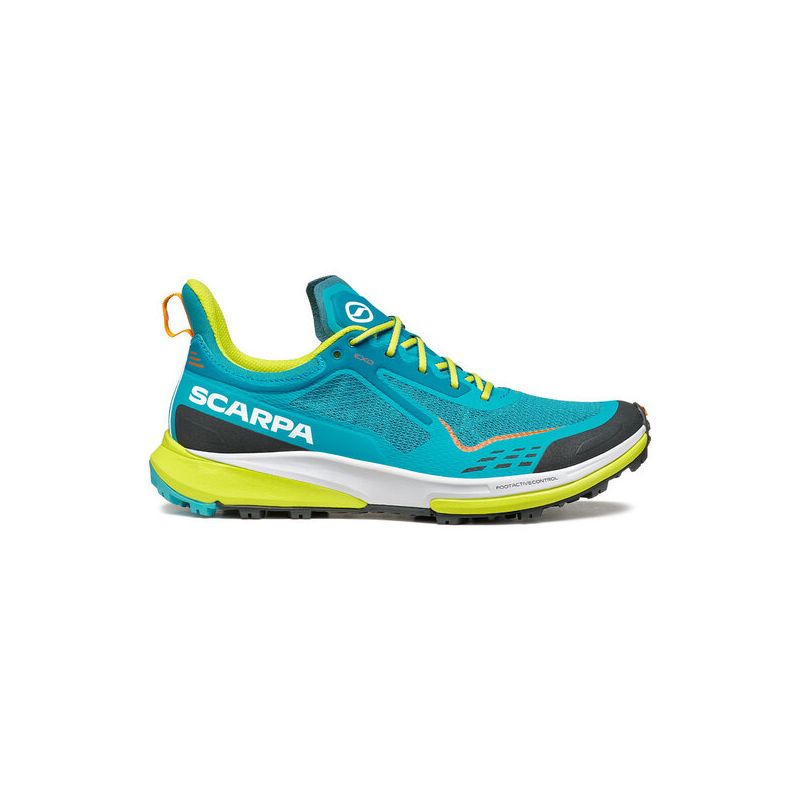 Zapatillas trail/running Scarpa Golden Gate Kima RT (Lake Blue Lime) hombre