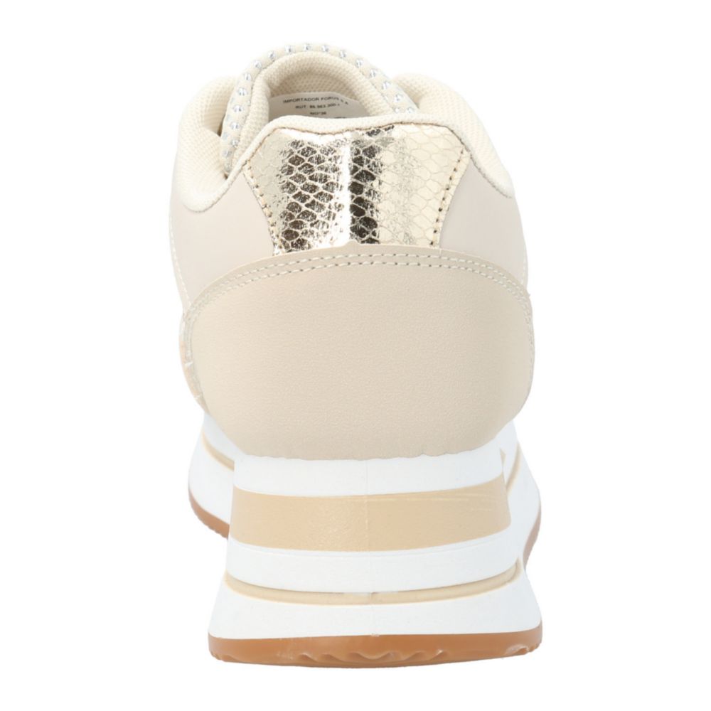 Zapatillas Urbanas Hush Puppies Para Mujer Chica Beige