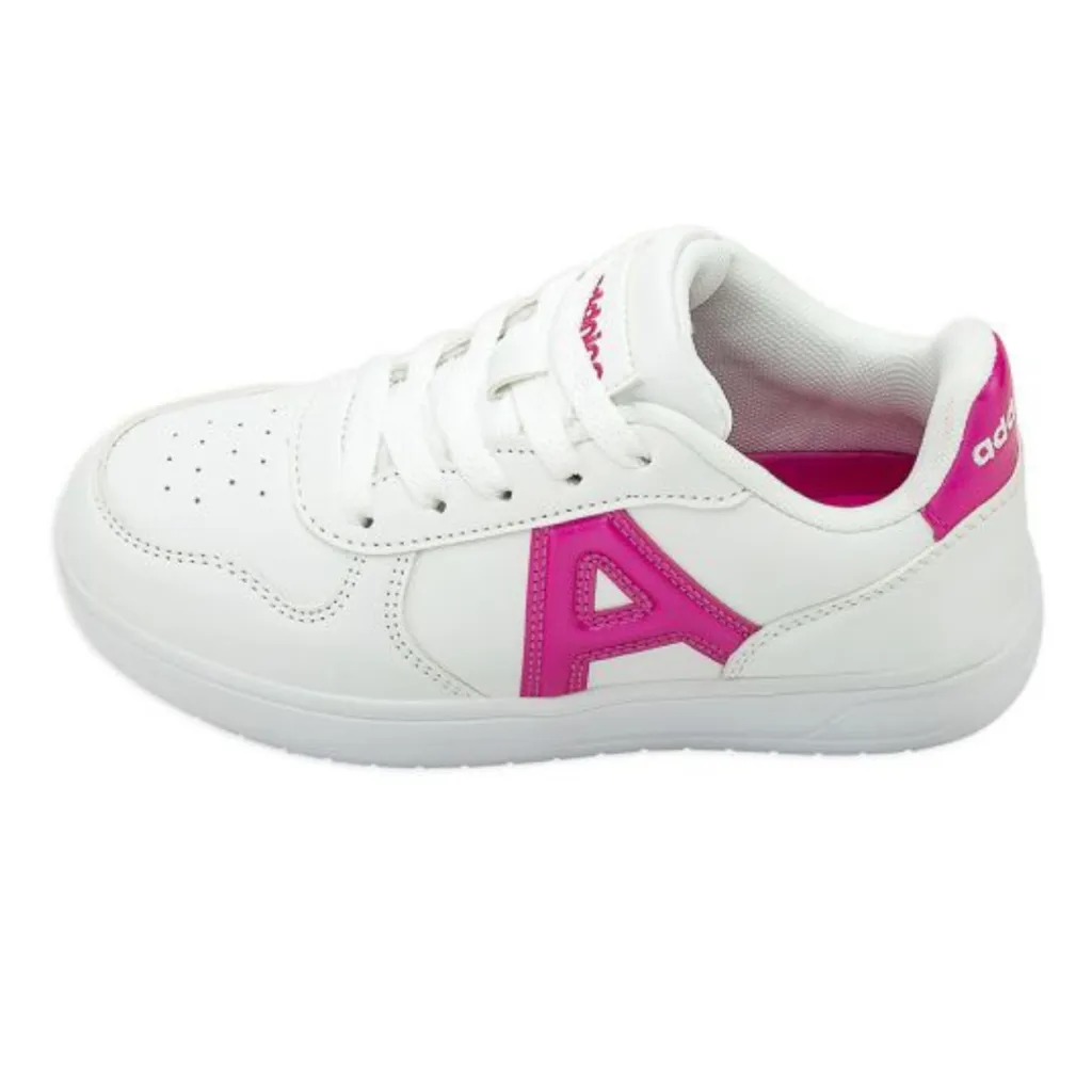 Zapatillas Urbanas Niñas Addnice San Diego Max - Blanco/Fucsia