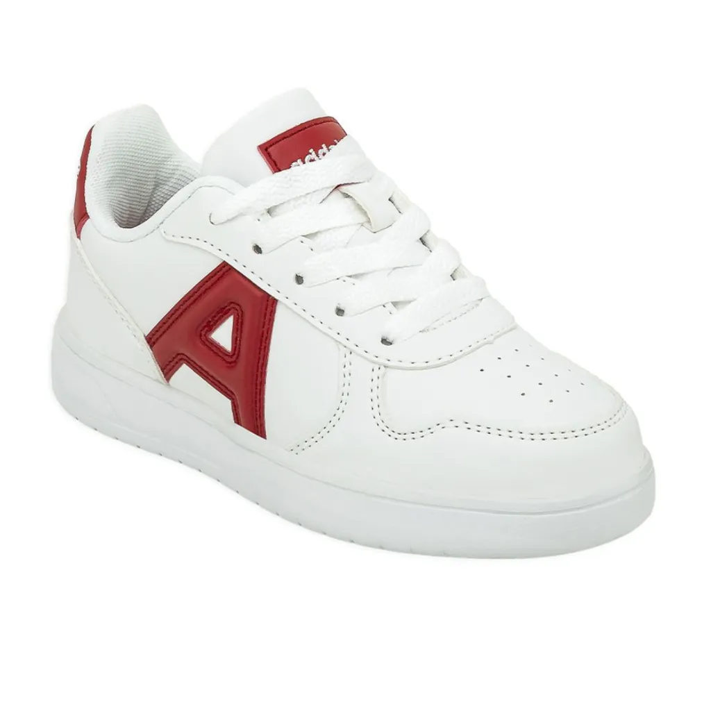 Zapatillas Urbanas Niños Addnice San Diego Max - Blanco/Rojo