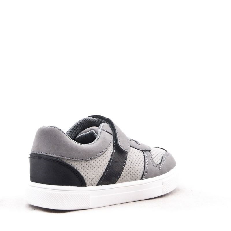 Zapato Niño Gris Modelo Casual