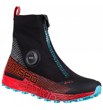 Zapatos de trail La Sportiva Cyklon Cross Gore-Tex (Black/Hibiscus) Mujer