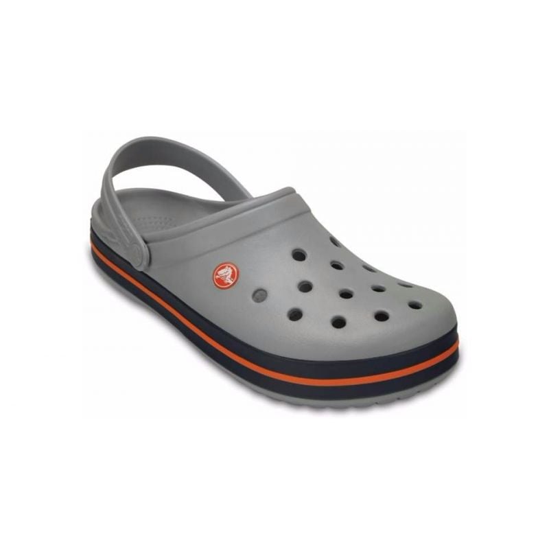 Zueco Crocs Crocband™ (Gris claro/marino)