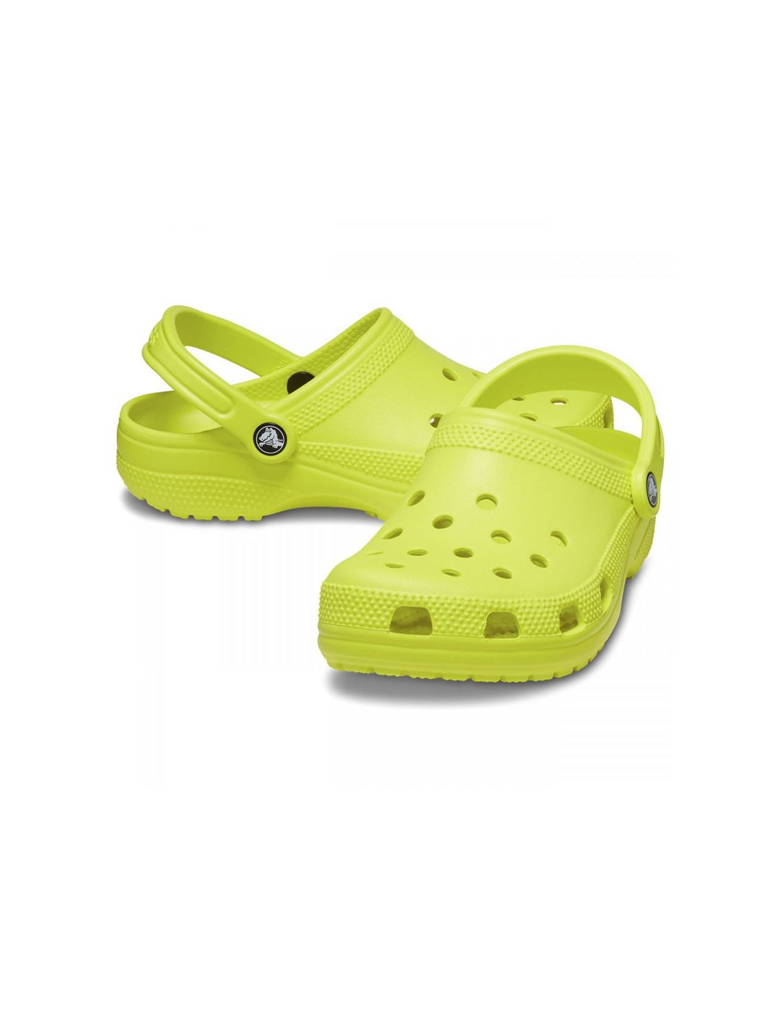 Zuecos Crocs Classic Acidity Amarillo