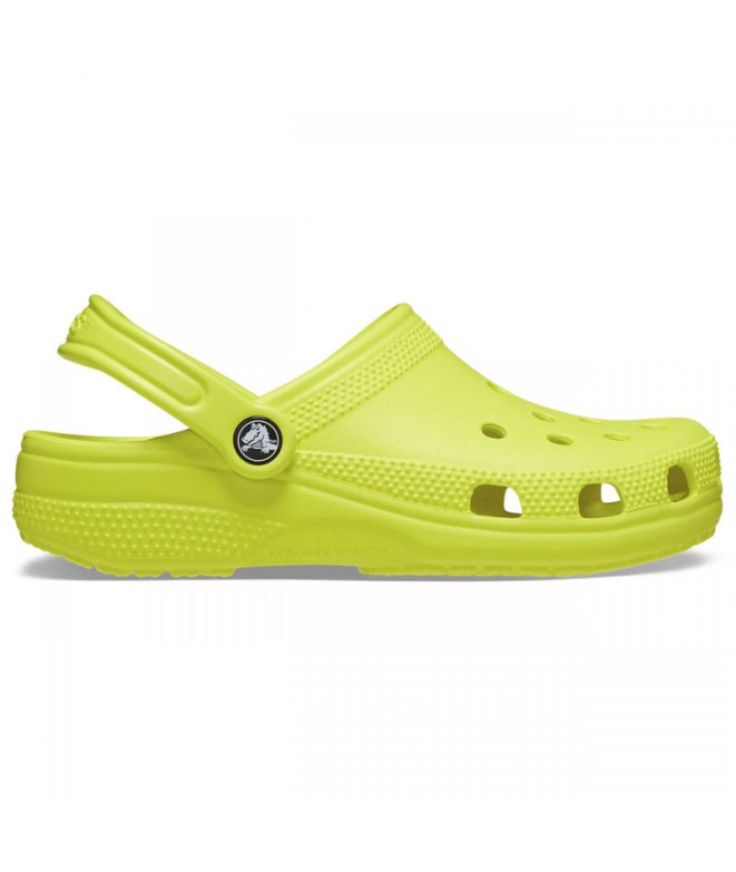 Zuecos Crocs Classic Acidity Amarillo