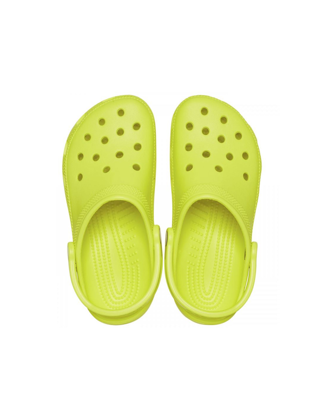 Zuecos Crocs Classic Acidity Amarillo