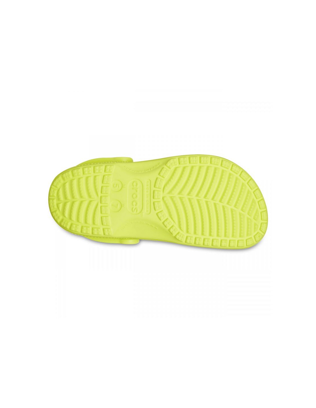 Zuecos Crocs Classic Acidity Amarillo