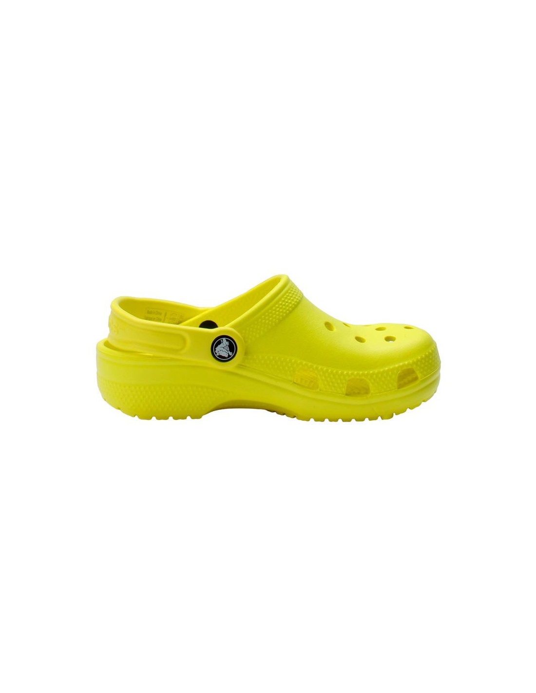 Zuecos Crocs Classic Infantil Amarillo