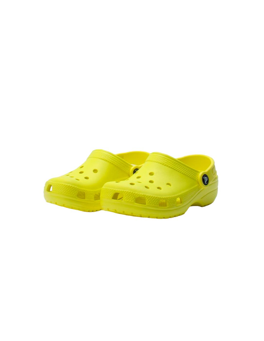 Zuecos Crocs Classic Infantil Amarillo