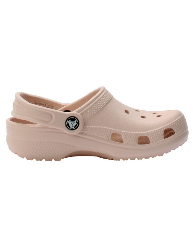 Zuecos Crocs Classic Infantil Beige