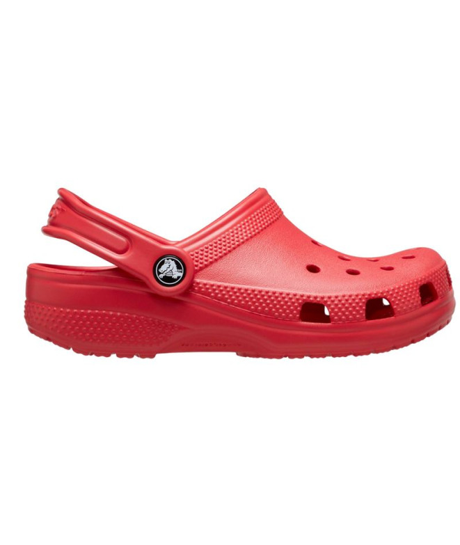 Zuecos Crocs Classic Varsity Rojo Infantil