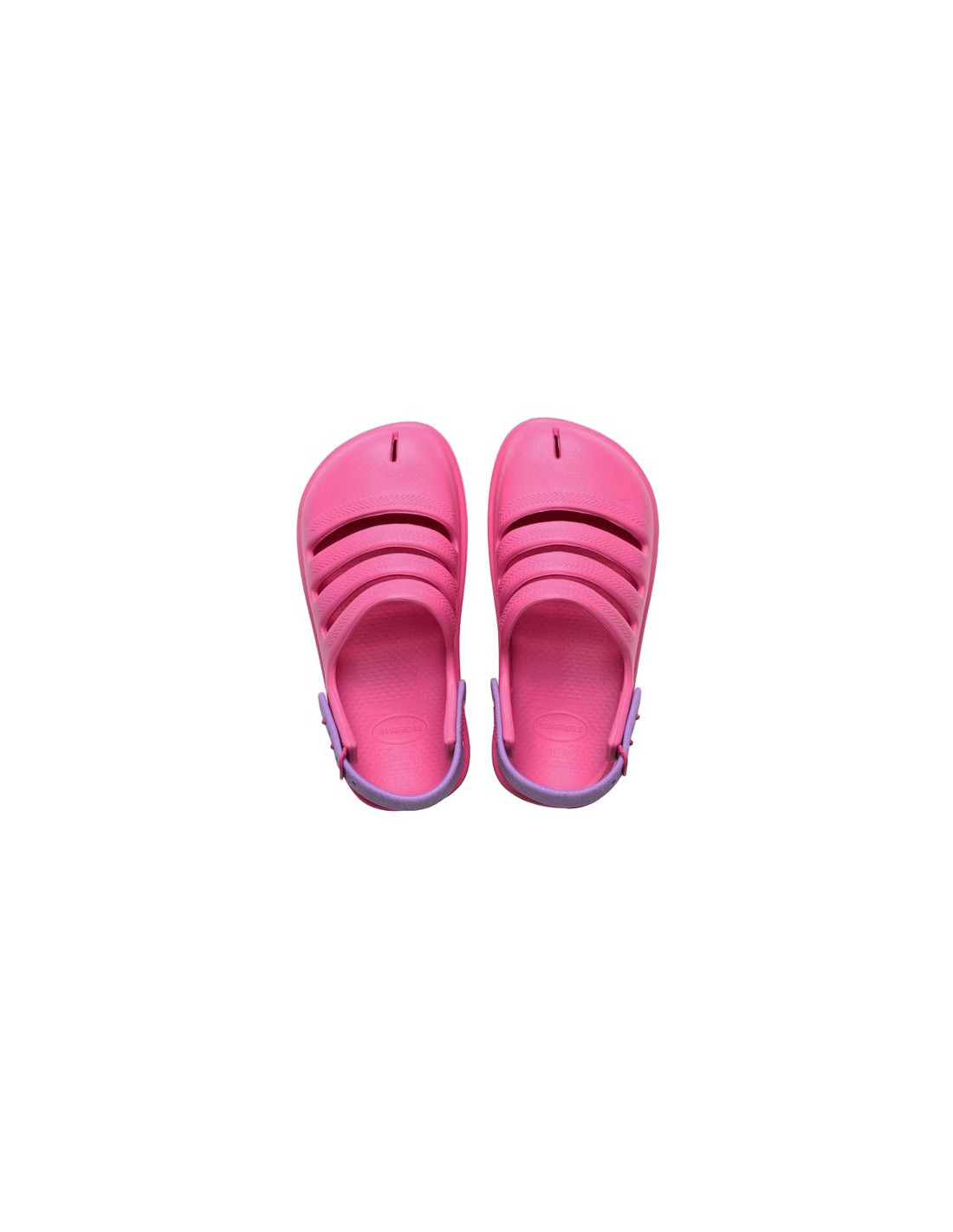 Zuecos Havaianas Kids Clog Infantil Pink Flux/Prisma Purple